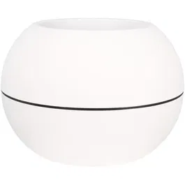 Riviera RIV3580798152022 Jardinera Redonda Boule Plástico Blanco Diámetro 50 cm