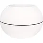 Riviera RIV3580798152022 Jardinera Redonda Boule Plástico Blanco Diámetro 50 cm