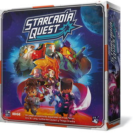 CMON Starcadia Quest - Juego de Mesa de Miniaturas en Español, PEGI 14, 2-4 Jugadores, 60 Min, de CMON