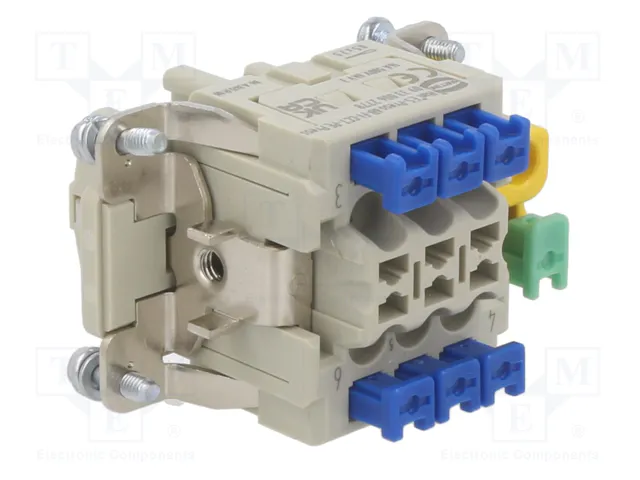 HARTING Han® ES Press Conector Hembra HDC 6 Pines
