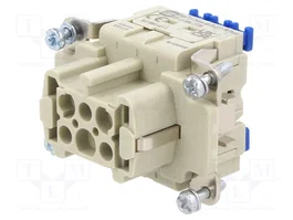HARTING Han® ES Press Conector Hembra HDC 6 Pines