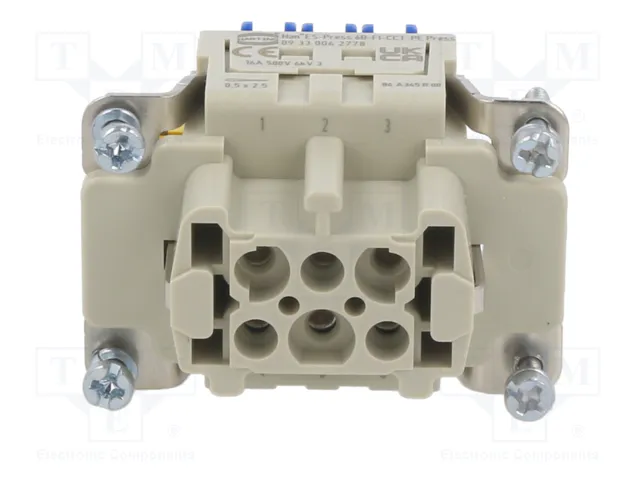 HARTING Han® ES Press Conector Hembra HDC 6 Pines