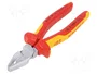 KNIPEX Alicates universales con aislamiento de 180 mm