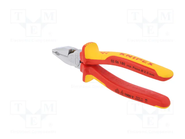 KNIPEX Alicates universales con aislamiento de 180 mm