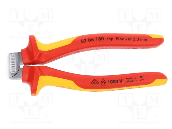 KNIPEX Alicates universales con aislamiento de 180 mm