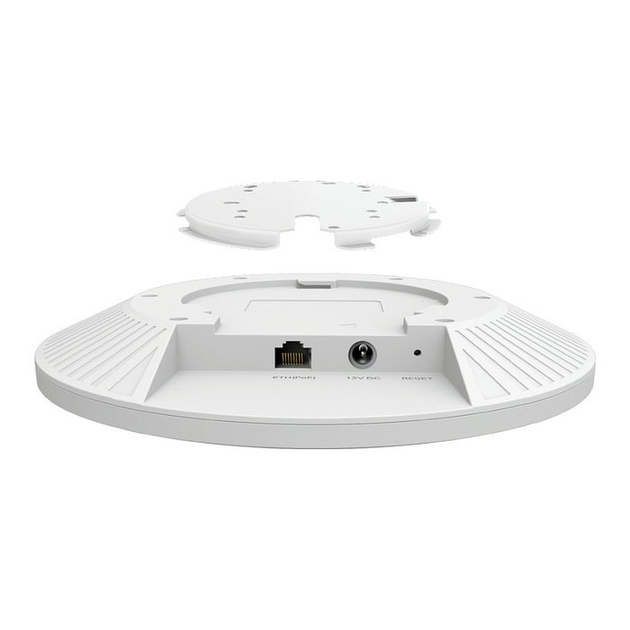 TP-Link Omada EAP673 - Punto de Acceso WiFi 6 AX5400 Dual Band (2.4 y 5 GHz), Gigabit + 2.5G Ethernet, PoE, Para Montaje en Techo/Pared, 250 Usuarios