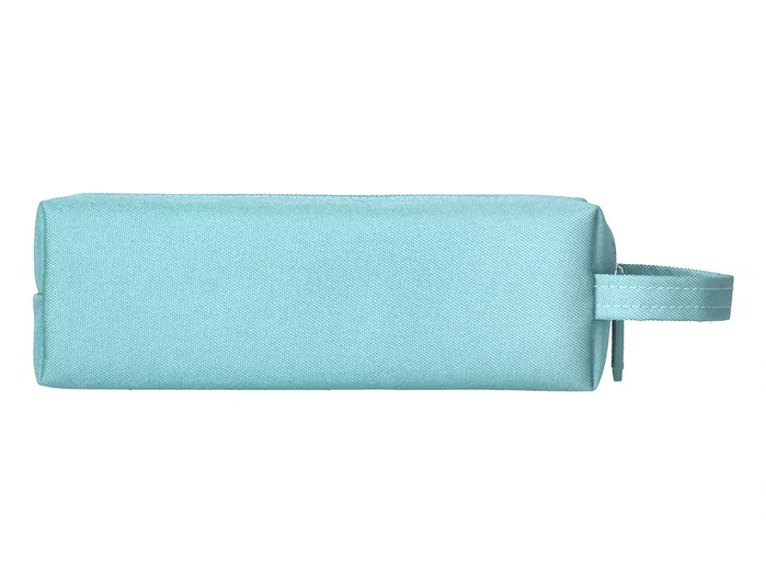 Liderpapel Estuche portatodo Classic rectangular con asa azul celeste