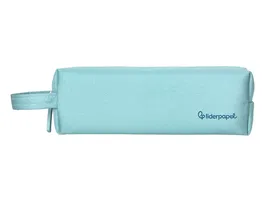 Liderpapel Estuche portatodo Classic rectangular con asa 210x70mm azul celeste