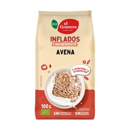 El Granero Integral Avena Hinchada Bio 100g (Pack de 12 unidades)