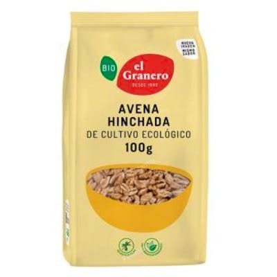 El Granero Integral Avena Hinchada Bio 100g (Pack de 12 unidades)