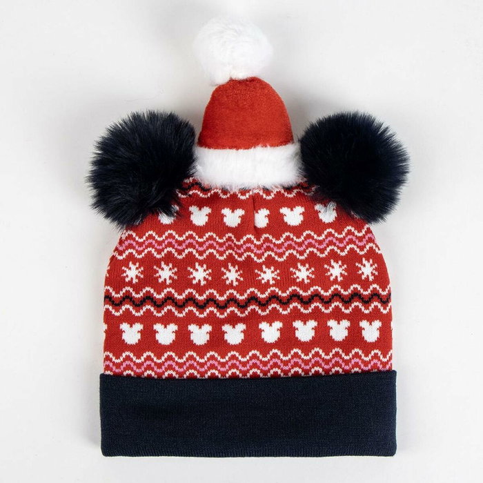 Cerdá Gorro Punto Christmas Minnie Disney Rojo