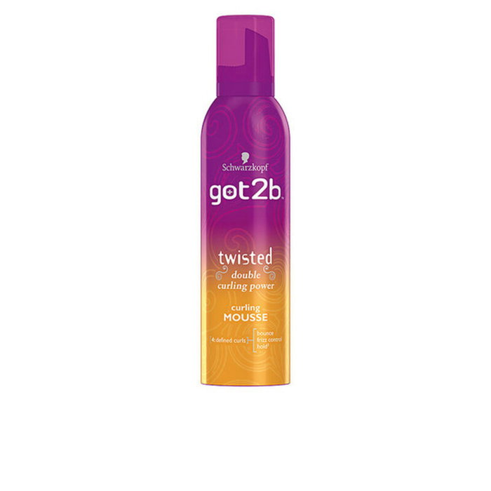 Schwarzkopf GOT2B TWISTED Espuma Rizos Perfectos 250 ml