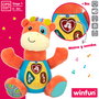 Winfun Peluche jirafa que habla con luces en español
