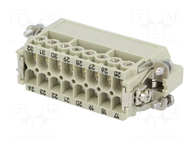 HARTING Han® A Plantilla de Contacto Macho 16A 16+PE