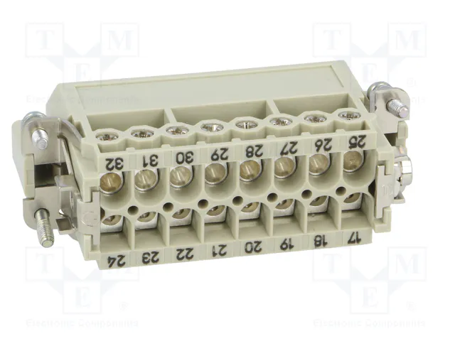 HARTING Han® A Plantilla de Contacto Macho 16A 16+PE