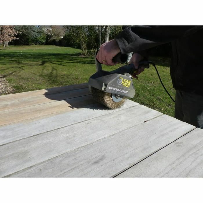 Fartools REX120C Renovador con cepillo y correas de nailon