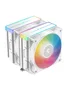 Refrigeración cpu deepcool ag620 argb cpu cooler, white