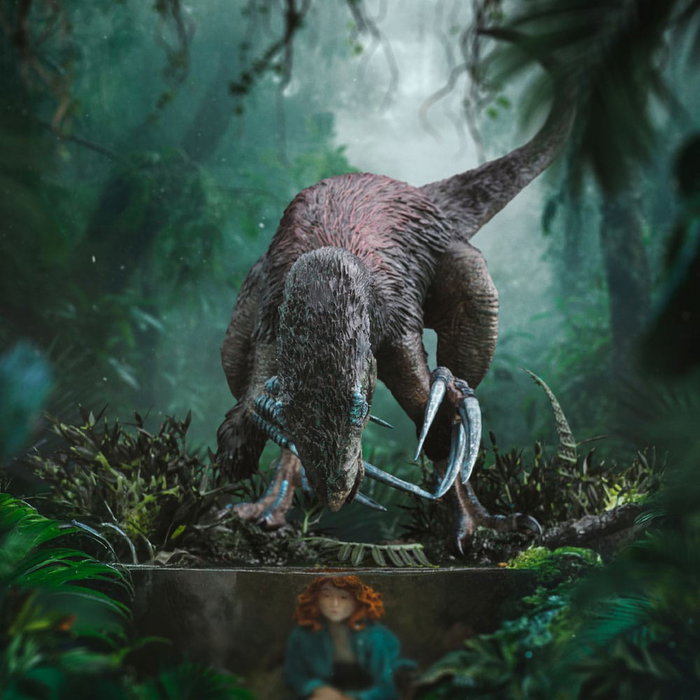 Jurassic World: Dominion Estatua 1/20 Demi Art Scale Therizinosaurus 29 cm Jurassic World: Dominion Estatua 1/20 Demi Art Scale Therizinosaurus 29 cm