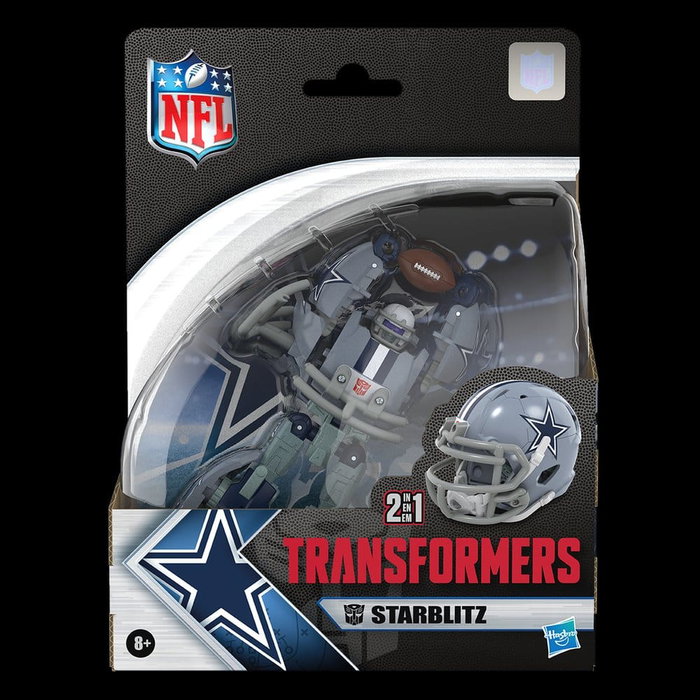 Transformers x NFL Figura Dallas Cowboys: Starblitz 14 cm