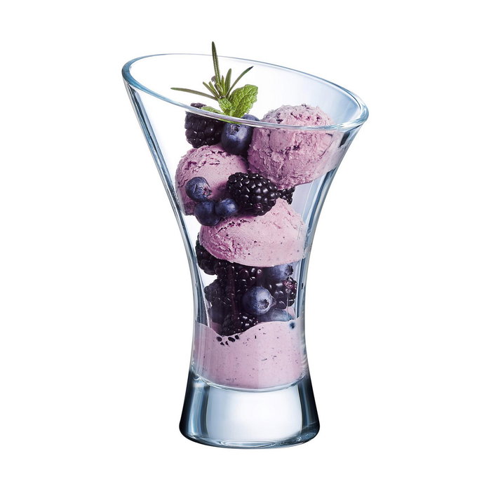 Arcoroc Caja de 6 Copas de Helado de Vidrio Jazzed 41 cL