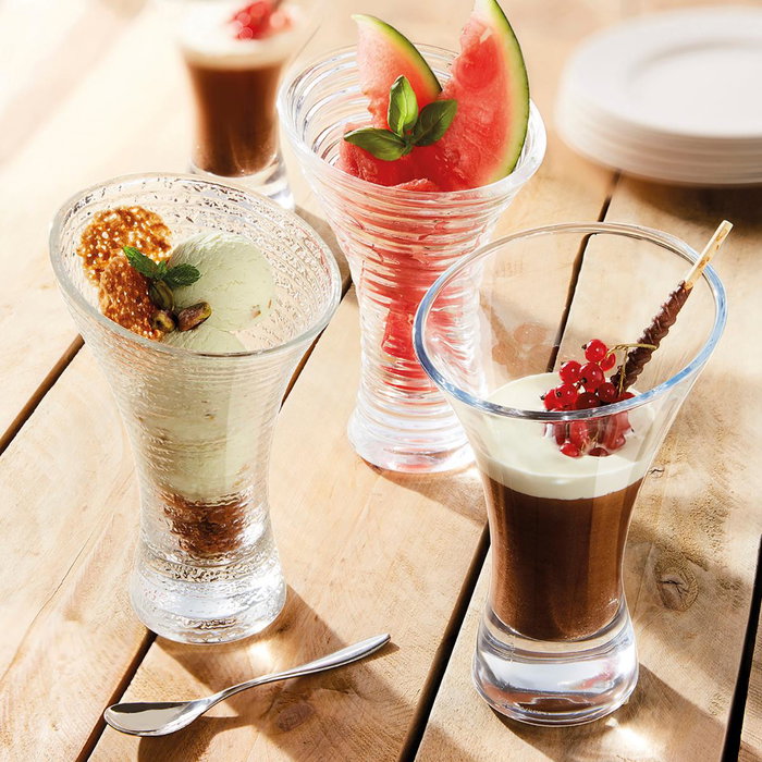 Caja 6 Copas Helado Vidrio Jazzed Arcoroc 41 cL Caja 6 Copas Helado Vidrio Jazzed Arcoroc 41 cL