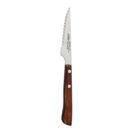 San Ignacio Cuchillo Chuletero de Acero Inoxidable 11 cm Mango Madera Alcaraz