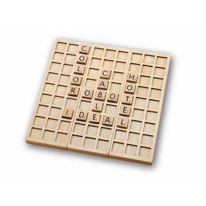 Cayro Juego Formapalabras Travel Metal Box (100 % Madera FSC) Cayro Juego Formapalabras Travel Metal Box (100 % Madera FSC)