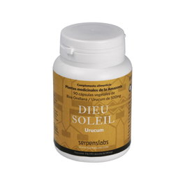 SERPENS Dieu Soleil Cápsulas de Urucum 90 Cápsulas - Complemento Alimenticio para el Mantenimiento de la Piel