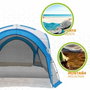 Color Baby Carpa de camping con mosquiteras 350X350X260 cm