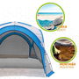 Color Baby Carpa de Camping con Mosquiteras 350x350x260 cm
