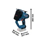 Bosch Professional Cortador de varillas roscadas GGC 18V-12 de 18V