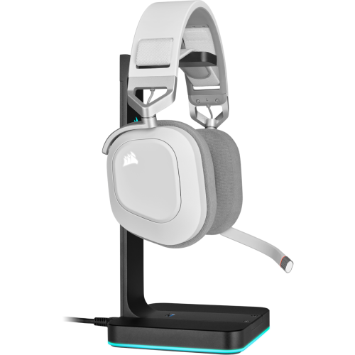 Corsair HS80 RGB Wireless Gaming Headset / CA-9011236-EU - Blanco Corsair HS80 RGB Wireless Gaming Headset / CA-9011236-EU - Blanco