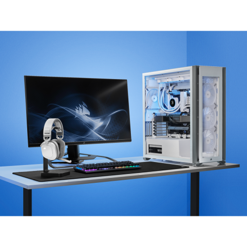 Corsair HS80 RGB Wireless Gaming Headset / CA-9011236-EU - Blanco Corsair HS80 RGB Wireless Gaming Headset / CA-9011236-EU - Blanco
