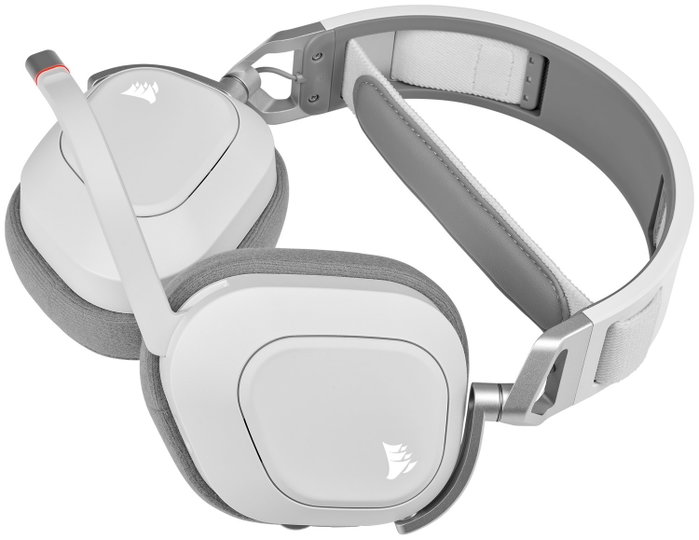 Corsair HS80 RGB Wireless - Blanco