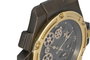 DKD Home Decor Reloj de Pared de Hierro Dorado y Marrón Claro