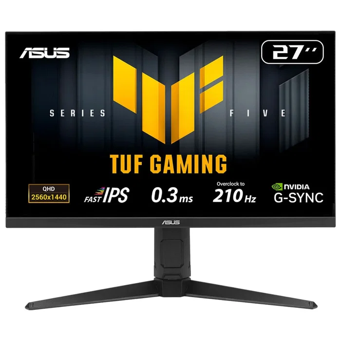 Asus TUF Gaming VG27AQL5A Monitor Gaming 27 pulg QHD Fast IPS 210Hz Negro