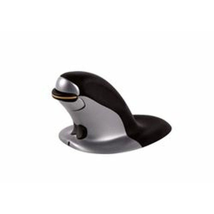 Fellowes Penguin Ratón ergonómico vertical ambidiestro L inalámbrico Fellowes Penguin Ratón ergonómico vertical ambidiestro L inalámbrico