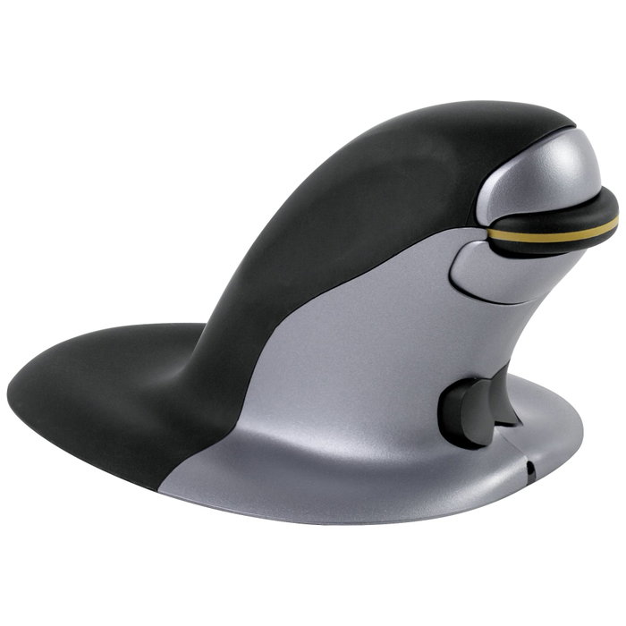 Fellowes Penguin Ratón ergonómico vertical ambidiestro L inalámbrico Fellowes Penguin Ratón ergonómico vertical ambidiestro L inalámbrico