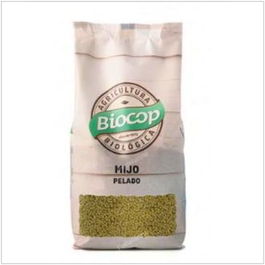 BIOCOP Mijo Pelado Bio 500gr. Cereal nutritivo y energético, rico en hierro y silicio para piel, uñas y cabello.