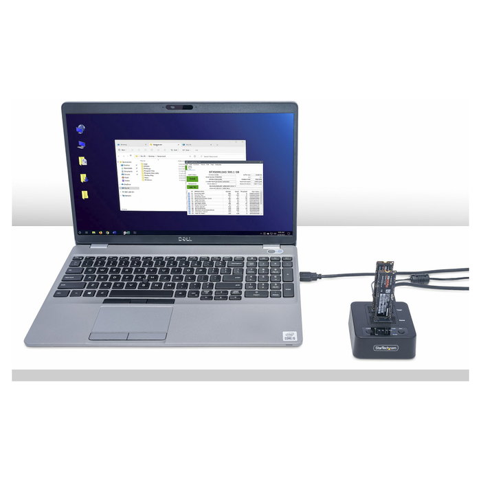 StarTech Duplicador y Clonador Autónomo 1:1 para SSD NVMe M.2 USB-C