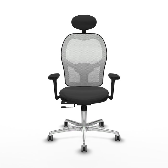 PIQUERAS Y CRESPO Silla de oficina Jorquera Gris oscuro y Blanco PIQUERAS Y CRESPO Silla de oficina Jorquera Gris oscuro y Blanco
