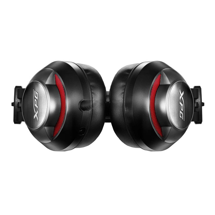 Adata XPG EMIX H30 SE Auriculares Gaming con Micrófono y Amplificador, Negro y Rojo