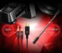 Adata XPG EMIX H30 SE Auriculares Gaming con Micrófono y Amplificador, Negro y Rojo