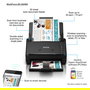 Epson ES-500WII, Escáner documental inalámbrico para oficina WorkForce, ADF y duplex automático