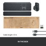 Logitech MX Keys Combo for Business | Gen 2, GRAPHITE, PAN NORDIC Keyboard and MX Master 3S Mouse