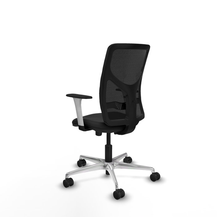 PIQUERAS Y CRESPO Silla de oficina Motilla con mecanismo Sincro/Traslack, Similpiel Negro PIQUERAS Y CRESPO Silla de oficina Motilla con mecanismo Sincro/Traslack, Similpiel Negro