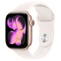 Apple Watch Series 11 GPS + Cellular - 42 mm - Oro Rosa - Correa Deportiva Rubor Claro M/L
