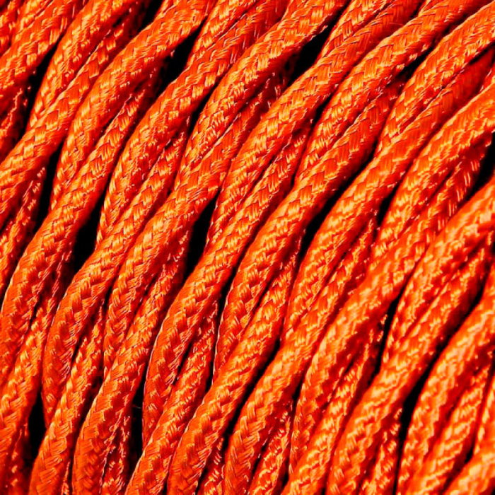 Edm Cable Textil Trenzado 2x0,75mm 25m Oro Seda Edm Cable Textil Trenzado 2x0,75mm 25m Oro Seda