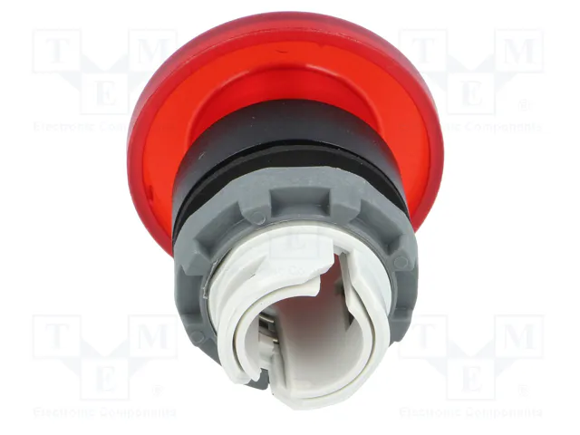ABB Interruptor de presión rojo MLB-1 22mm