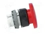 ABB Interruptor de presión rojo MLB-1 22mm
